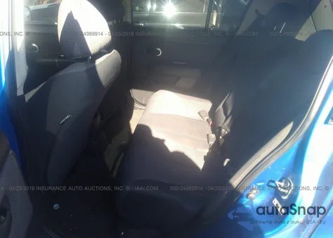 2007 Nissan Versa 1.8Sl из США, поврежденный, VIN 3N1BC13E87L443364